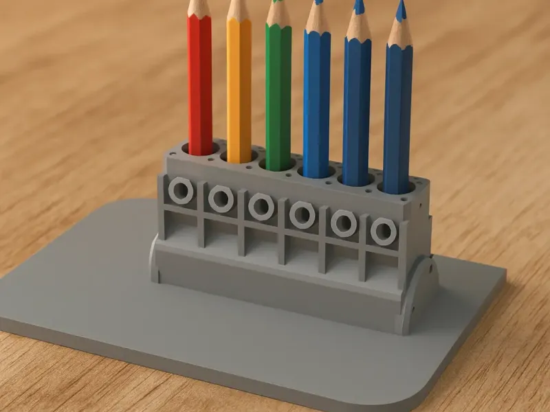 PENCIL HOLDER MOTOR 6 INLINE