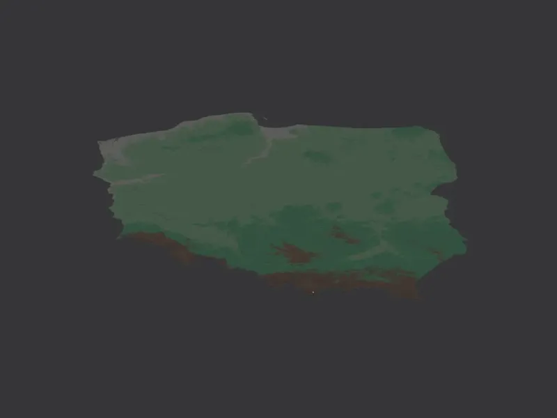 Voivodeships of Poland. 3D Map puzzle (16-piece)