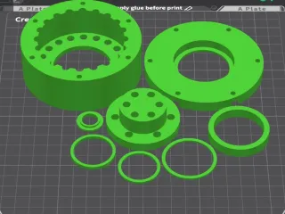 Cycloidal Drive Housing 19-1 for Nema 17