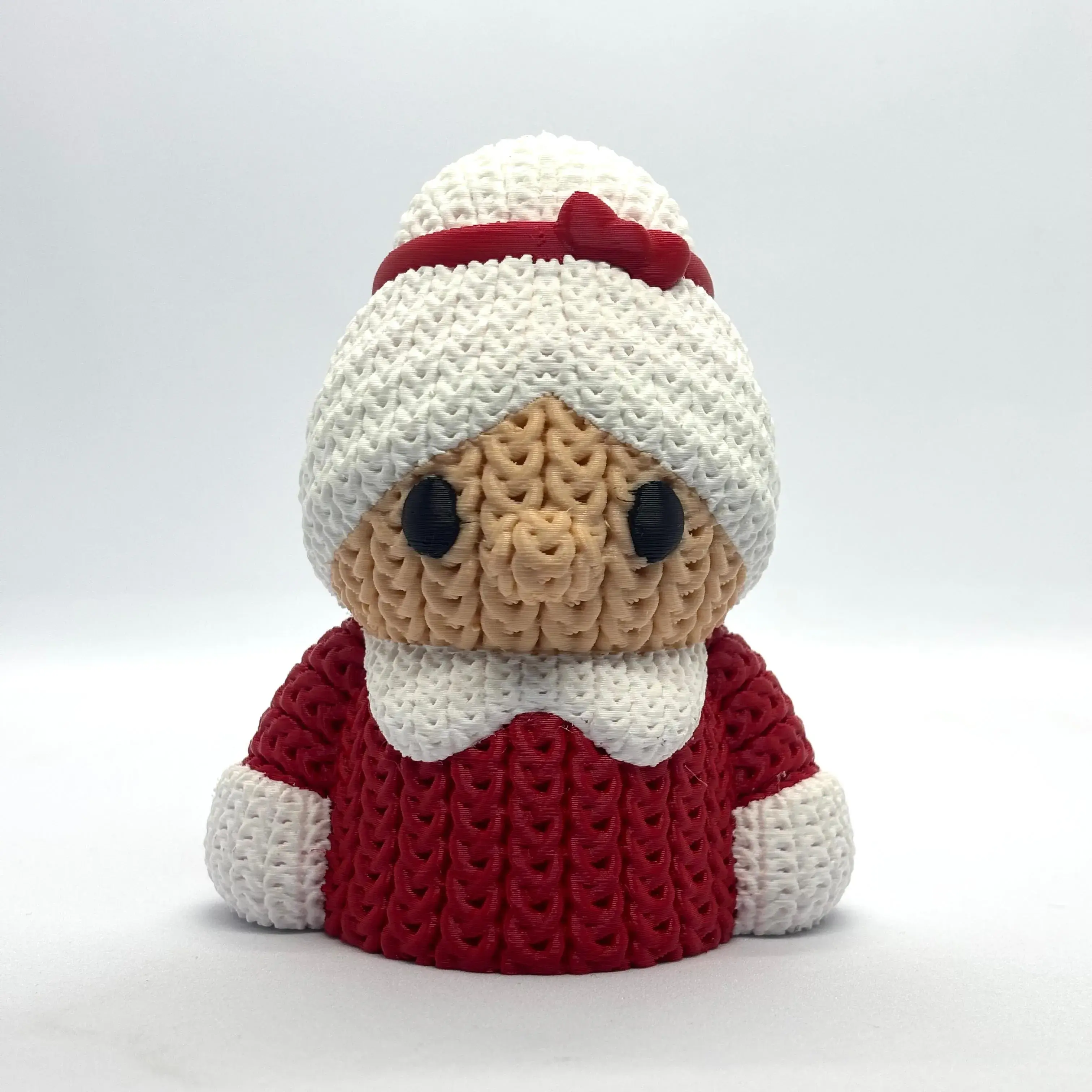 Knitted Mrs Santa