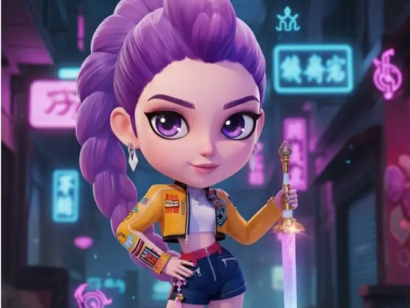 CHIBI RUMI-DEMON HUNTERS K-POP
