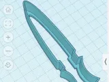 clue dagger cookie cutter -0