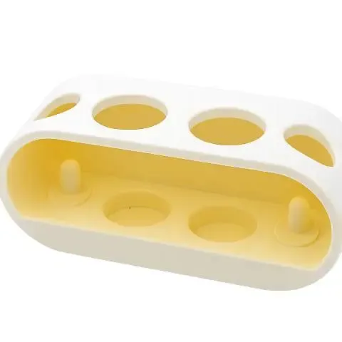 Wall mounted twin oral b io holder