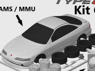 Honda Integra Type R (DC2 JDM) Kit Card