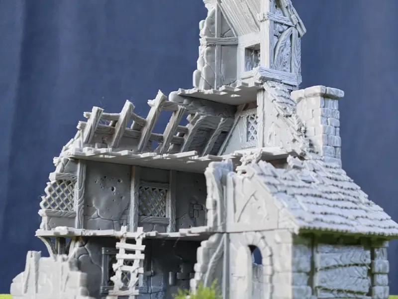 タロクの街 - 廃墟の邸宅 - RPG地形
