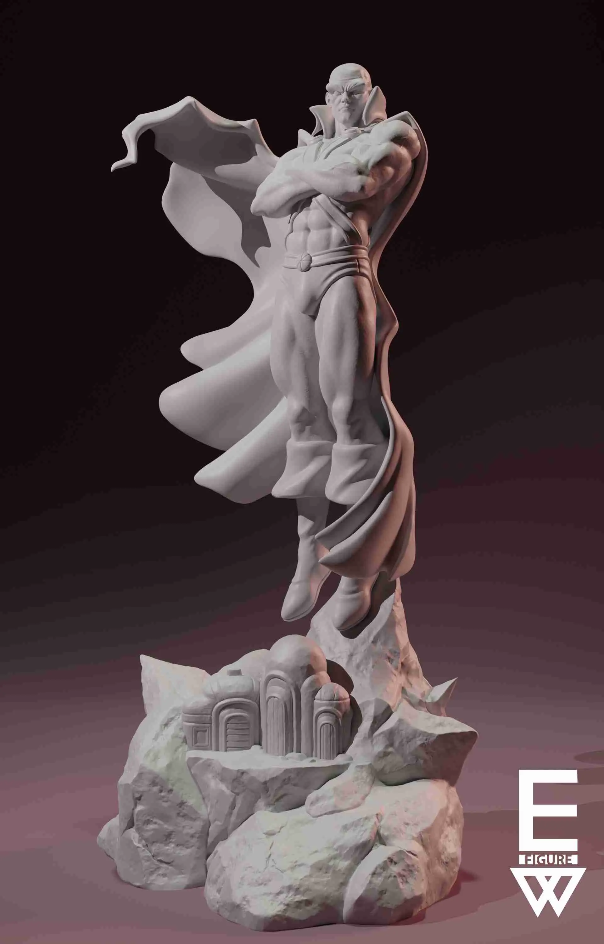 MARTIAN MANHUNTER- 3D STL FERTIG ZUM DRUCKEN