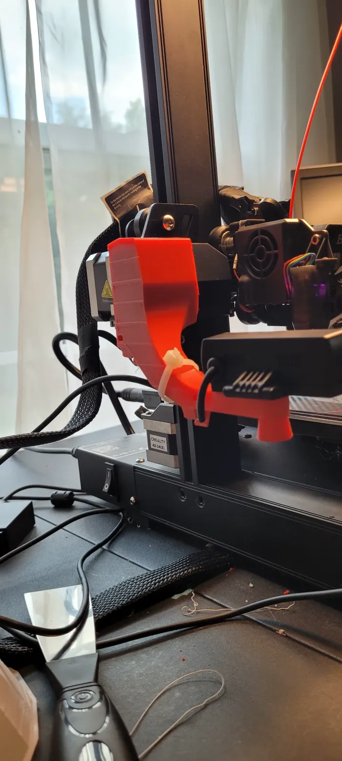 3D Printer Files | 3MF File | Ender 3 S1 Webcam Remix with Cable ...