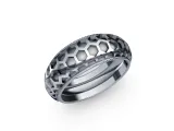 Hex Pattern rope Ring-2