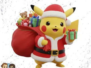 Funko Pop Pikachu Santa Claus- Pokemon