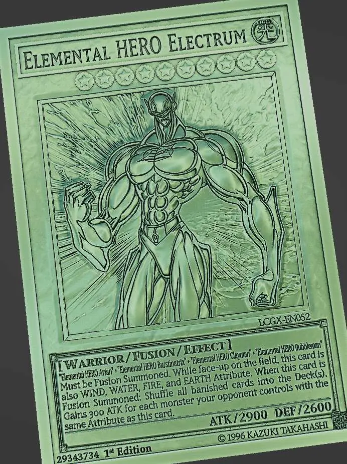 elemental hero electrum - yugioh