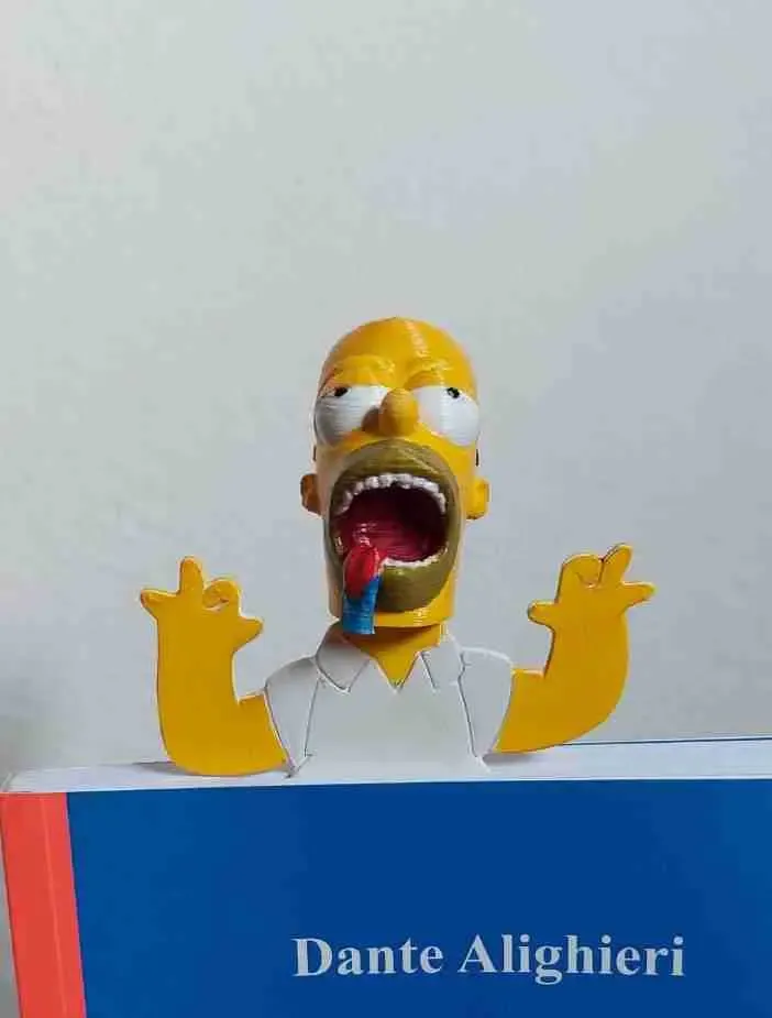 Bookmark Homer Simpson Drooling