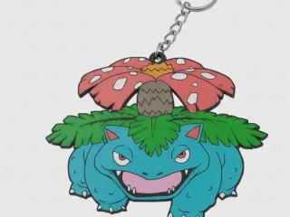 Pokémon Venusaur 3D Print Keychain