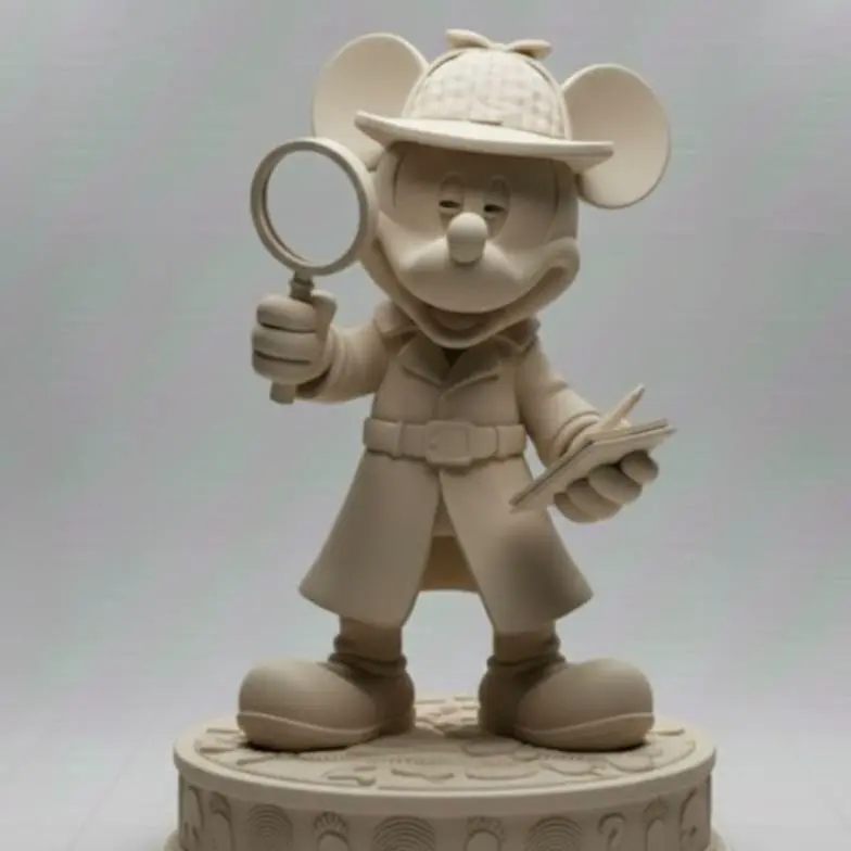 Mickey mouse - Detetive - fan art