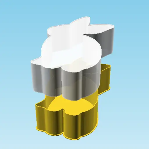 Rabbit 00A8, nestable box (v2)