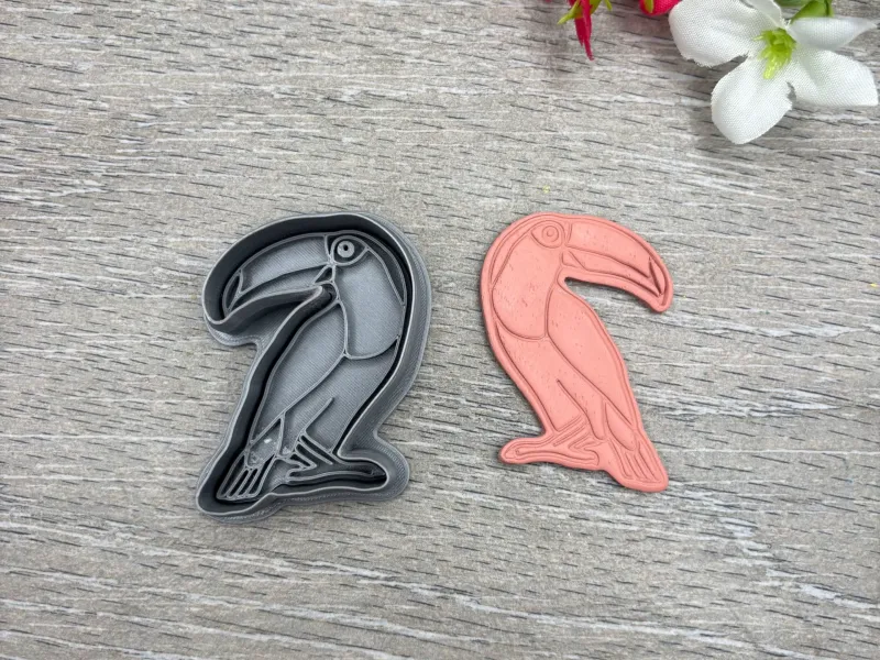 TOUCAN CLAY OR COOKIE CUTTER