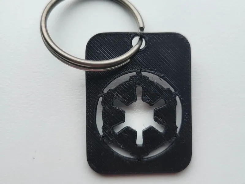 Star Wars Empire Logo Keychain