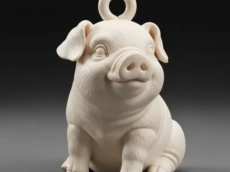 Chaveiro baby pig