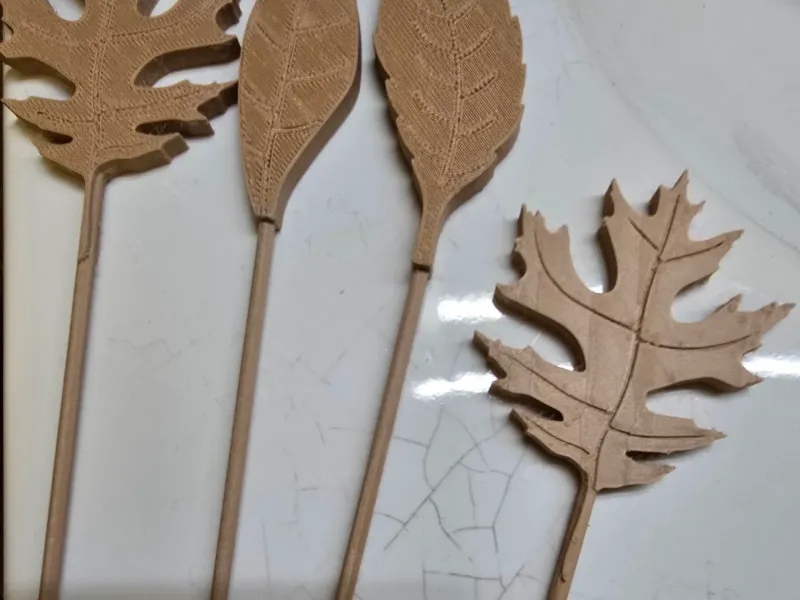 Feuille pour diffuser les huiles essentielles