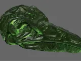 Ornamental Deluxe Bird Skull-7