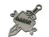 Mine Craft Name Key Chain (Aaron)-0