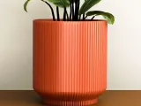 Ribbed Patterned Flower Pot-2