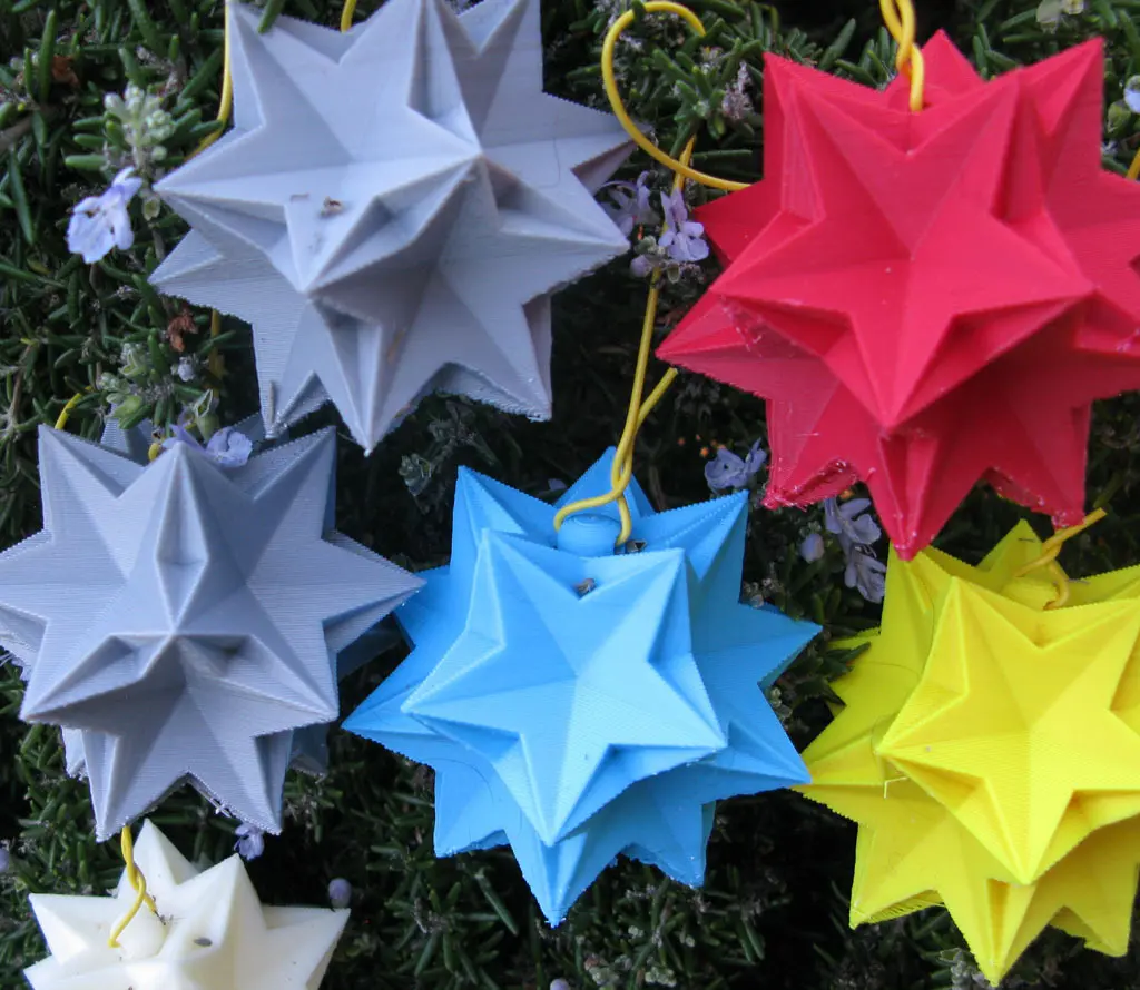 Ornament of Ten Tetrahedra 