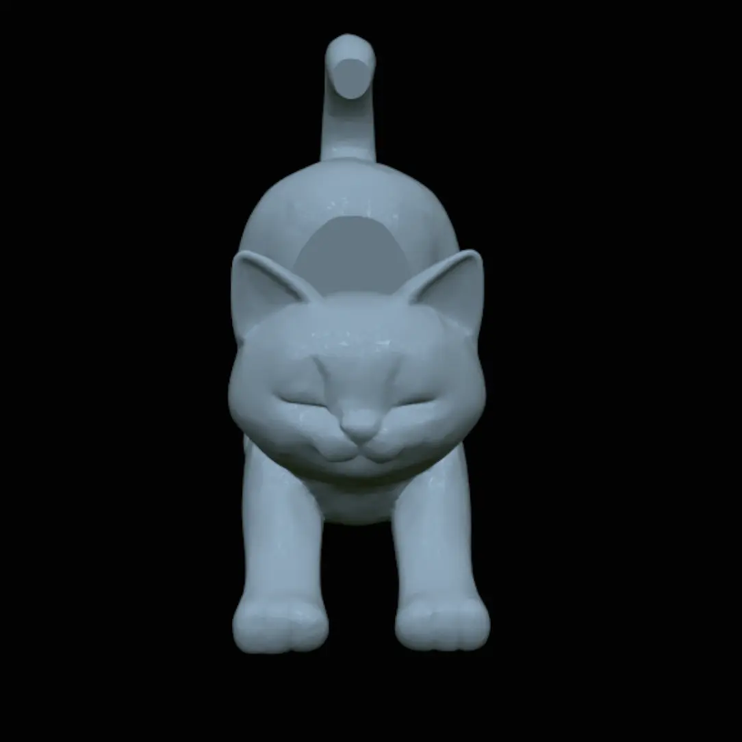 Stretching Cat Phone Holder 