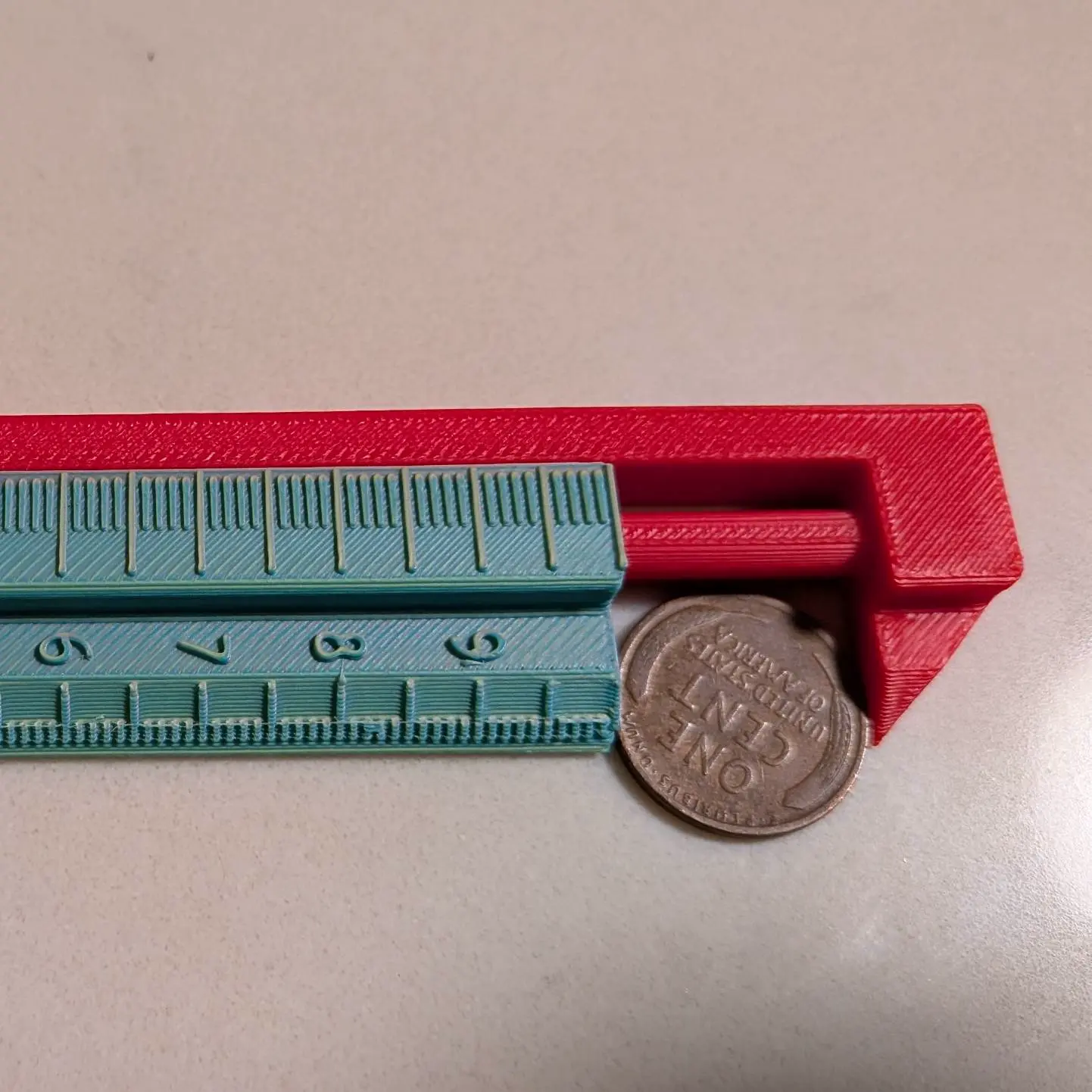 3D Printer Files | 3MF File | Pocket Caliper/Ruler | Creality Cloud