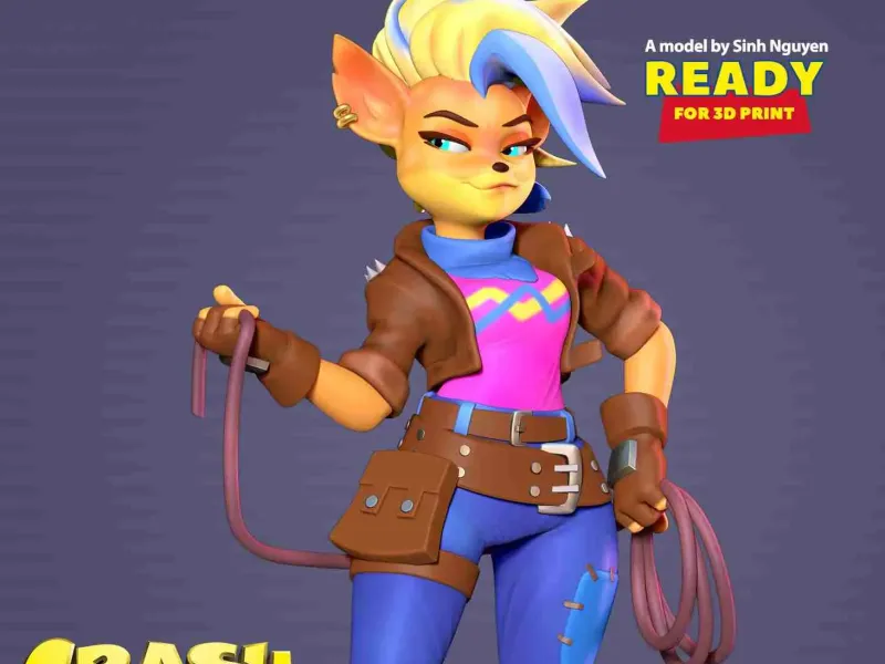Tawna - Fanart de Crash Bandicoot