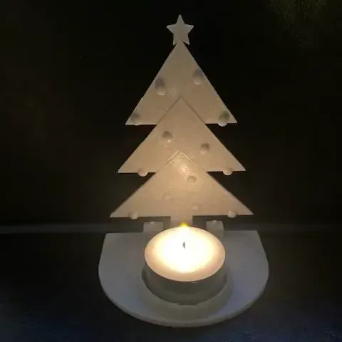 Christmas tree for a tealight