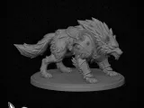 Arctic Wolf Mini for DnD - Magic Series-4