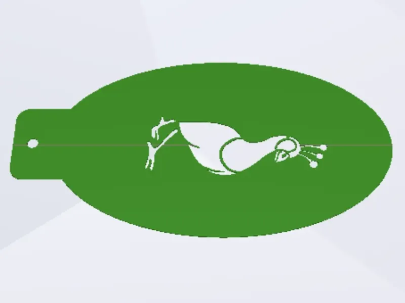 Peacock template
