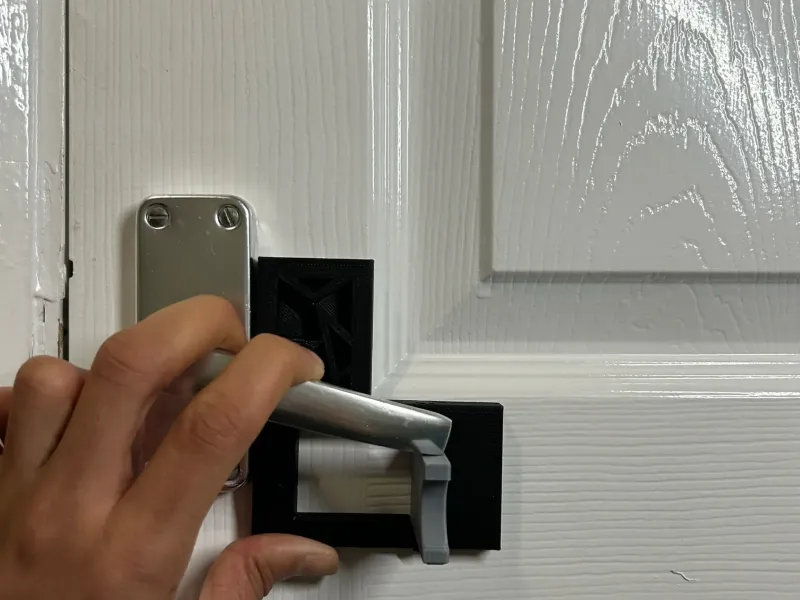 Complemento ergonómico para cerradura de puerta | Seguro y fácil de usar