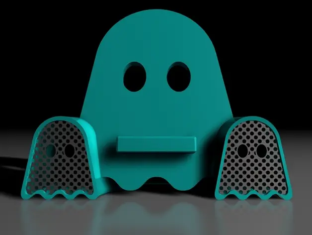 GhostlyVinyl - Phone amplifying dock