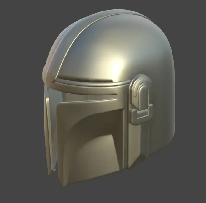 Mandalorian Helmet - Cosplay - PLA - 3D printed product - фото 3