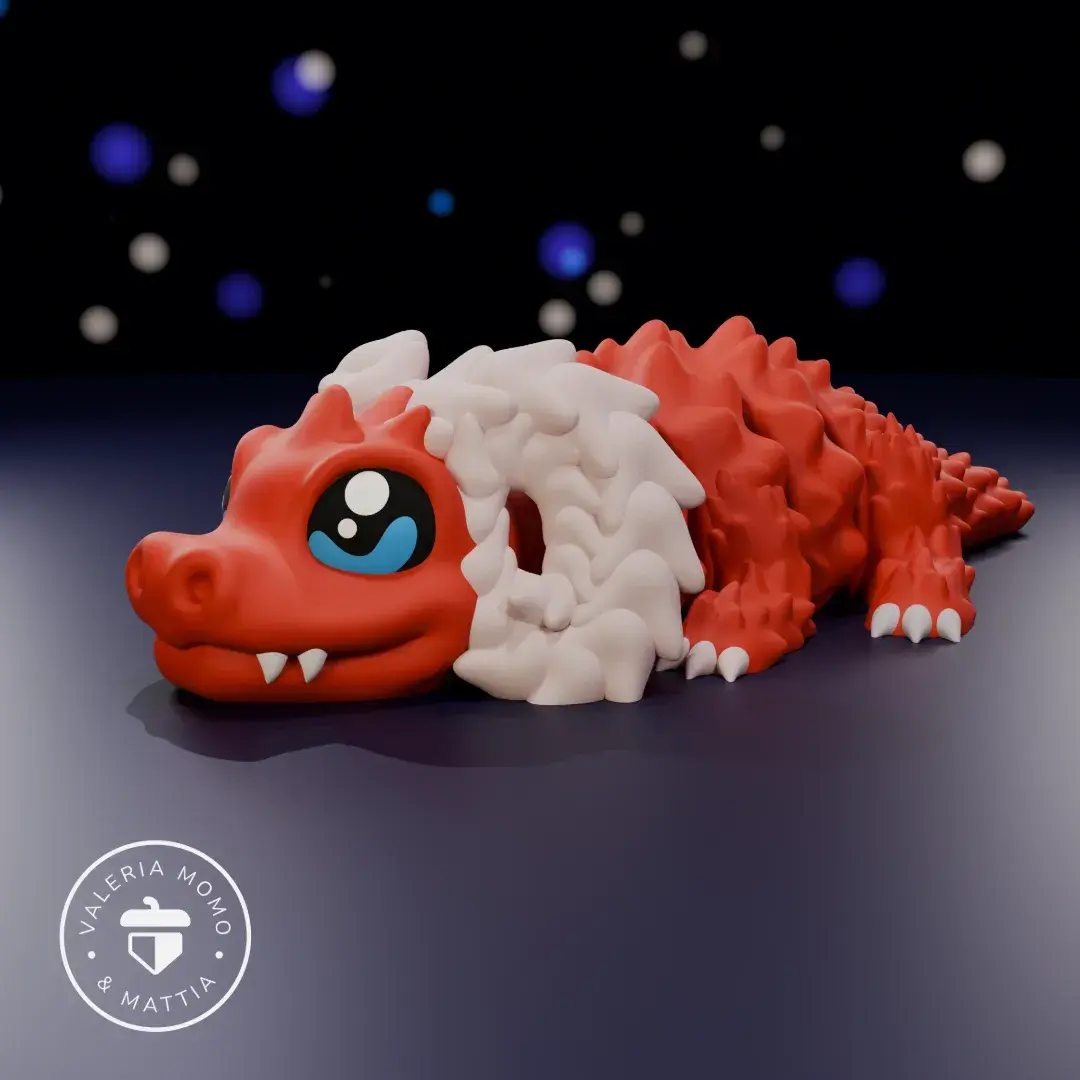 [Exclusive] Aries Dragon - Cute Flexi Baby Dragon