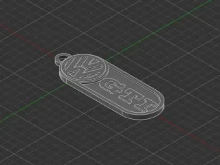 VW GTI KEYCHAIN
