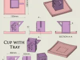 Cup with Tray-3