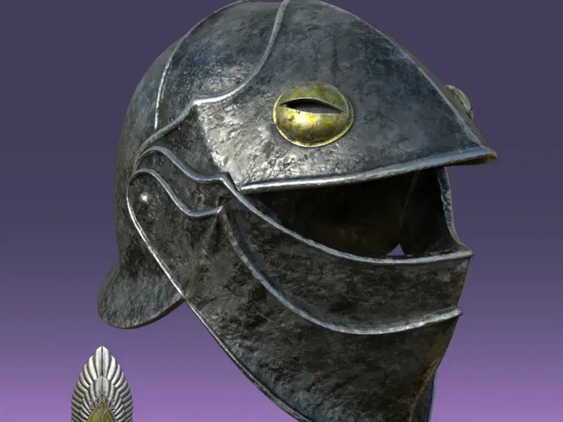 Orc Crow Helmet lord of the rings 3D DIGITAL DOWNLOAD FILE