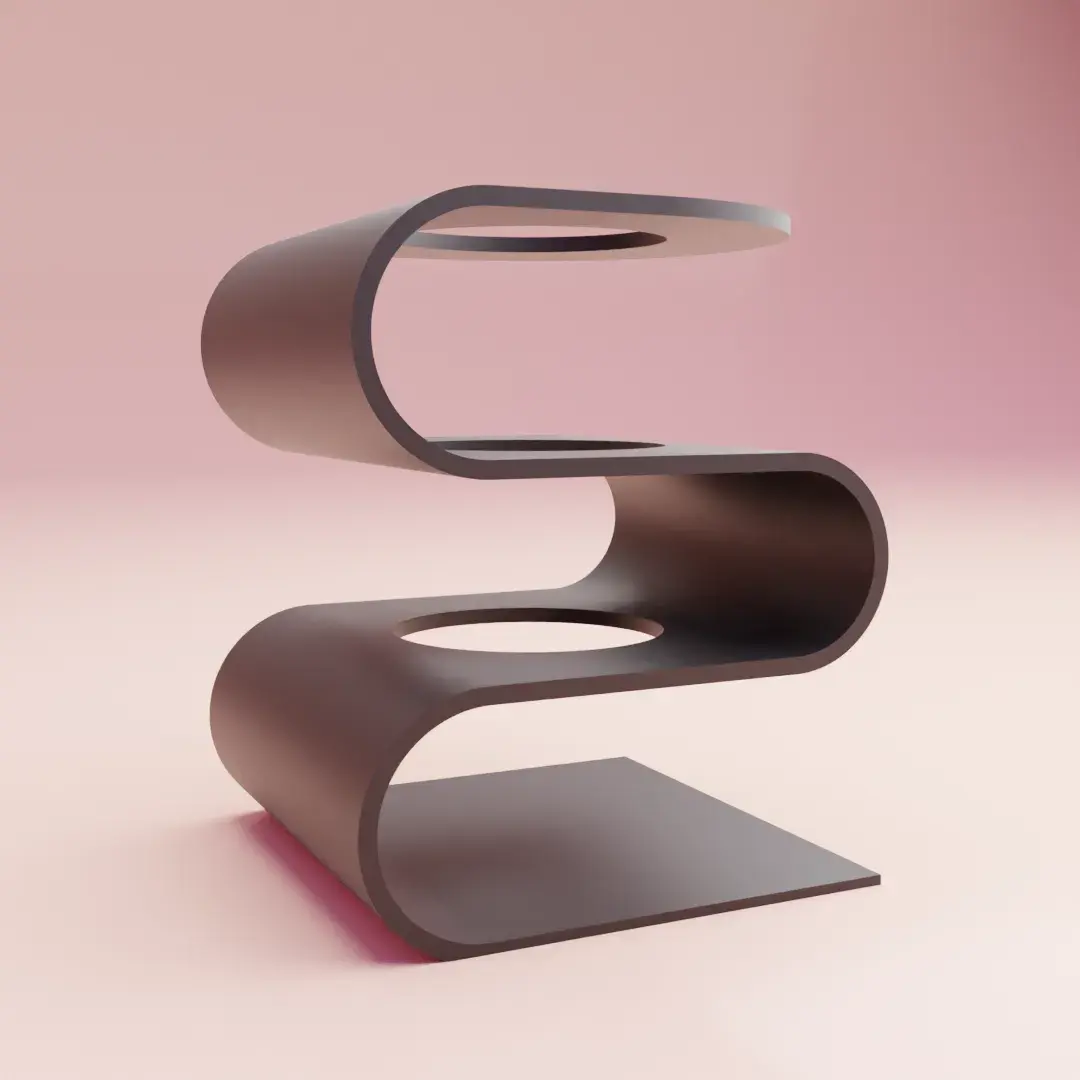 cool curve minimalist pencil holder