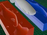 roach soft plastic lure mold-0