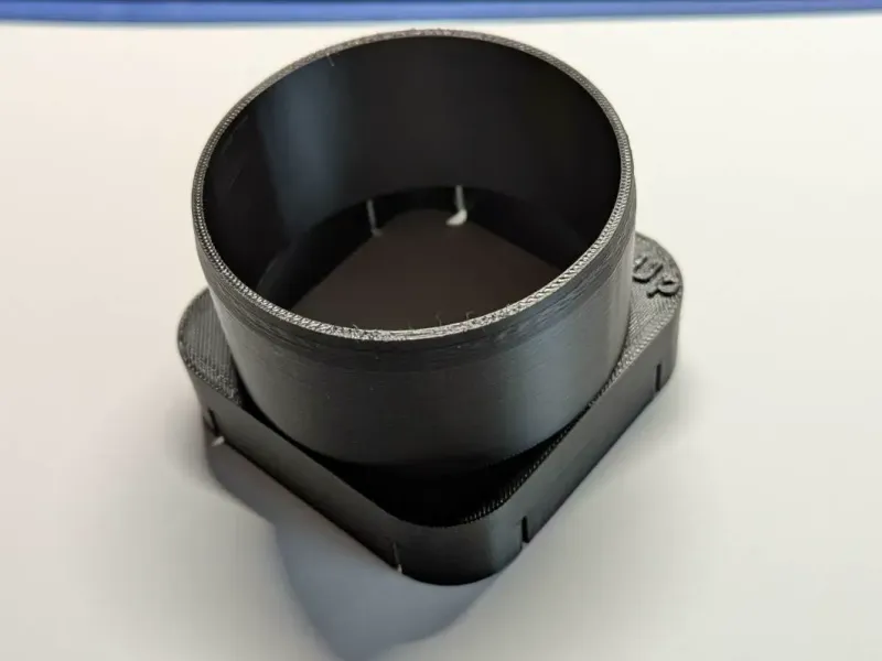 Adapter for DN75 exhaust hose for Creality K1C