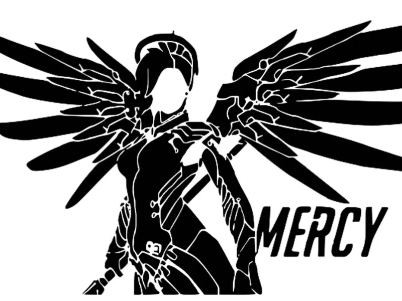 Mercy Stencil