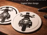 Motorcycle coaster – cool biker design-0