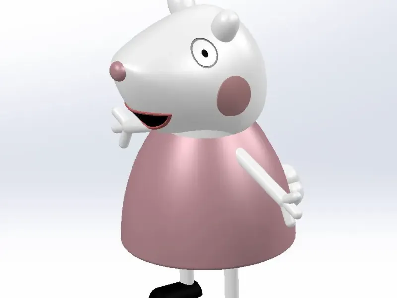 La oveja Suzy, amiga de Peppa
