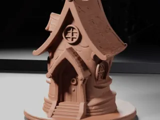 Fantasy fairy house