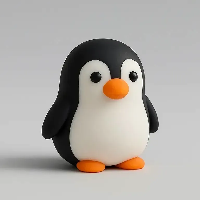 cute penguin