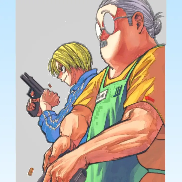 Sakamoto Days Badass Art