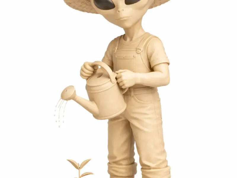 Alien Jardineiro - alien gardener