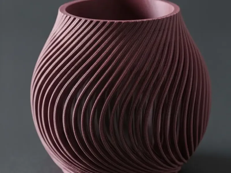 A high-quality and sturdy flower vase 
